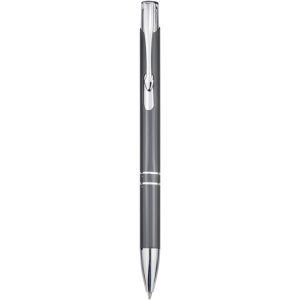 Moneta Druckkugelschreiber aus Aluminium, grau