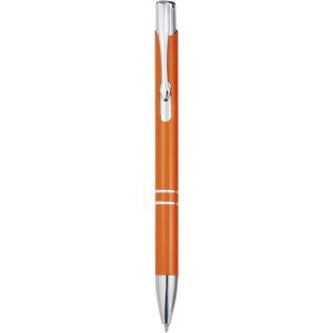 Moneta Druckkugelschreiber aus Aluminium, orange