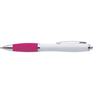 Kugelschreiber aus Kunststoff Swansea, Rosa