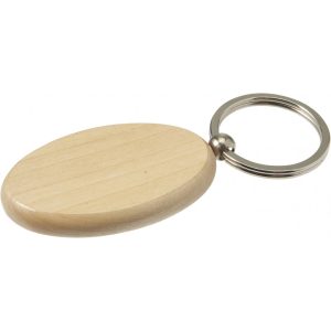 Schlüsselanhänger aus Holz Katherine, Braun