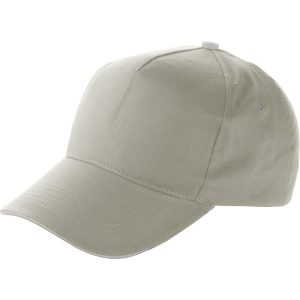 Baseball-Cap aus Baumwolle Beau, Grau