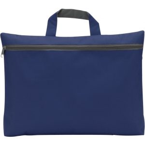 Dokumententasche aus Polyester Elfrieda, Blau