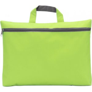 Dokumententasche aus Polyester Elfrieda, Limettengrün