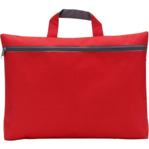 Dokumententasche aus Polyester Elfrieda, Rot