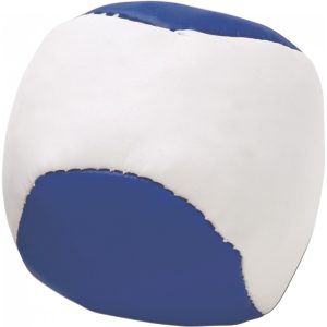 Jonglierball aus Kunstleder Heidi, Blau