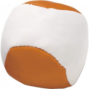 Jonglierball aus Kunstleder Heidi, Orange