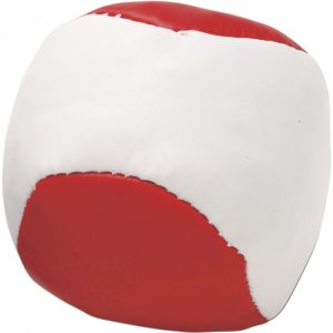 Jonglierball aus Kunstleder Heidi, Rot
