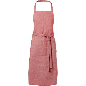 Pheebs 200 g/m2 recycelte Schürze, heather rot