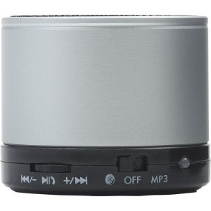 Wireless Lautsprecher 'Emotion' aus Metall, Silber